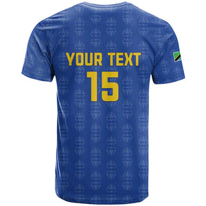 Custom Tanzania Football T shirt Taifa Stars Go Champions