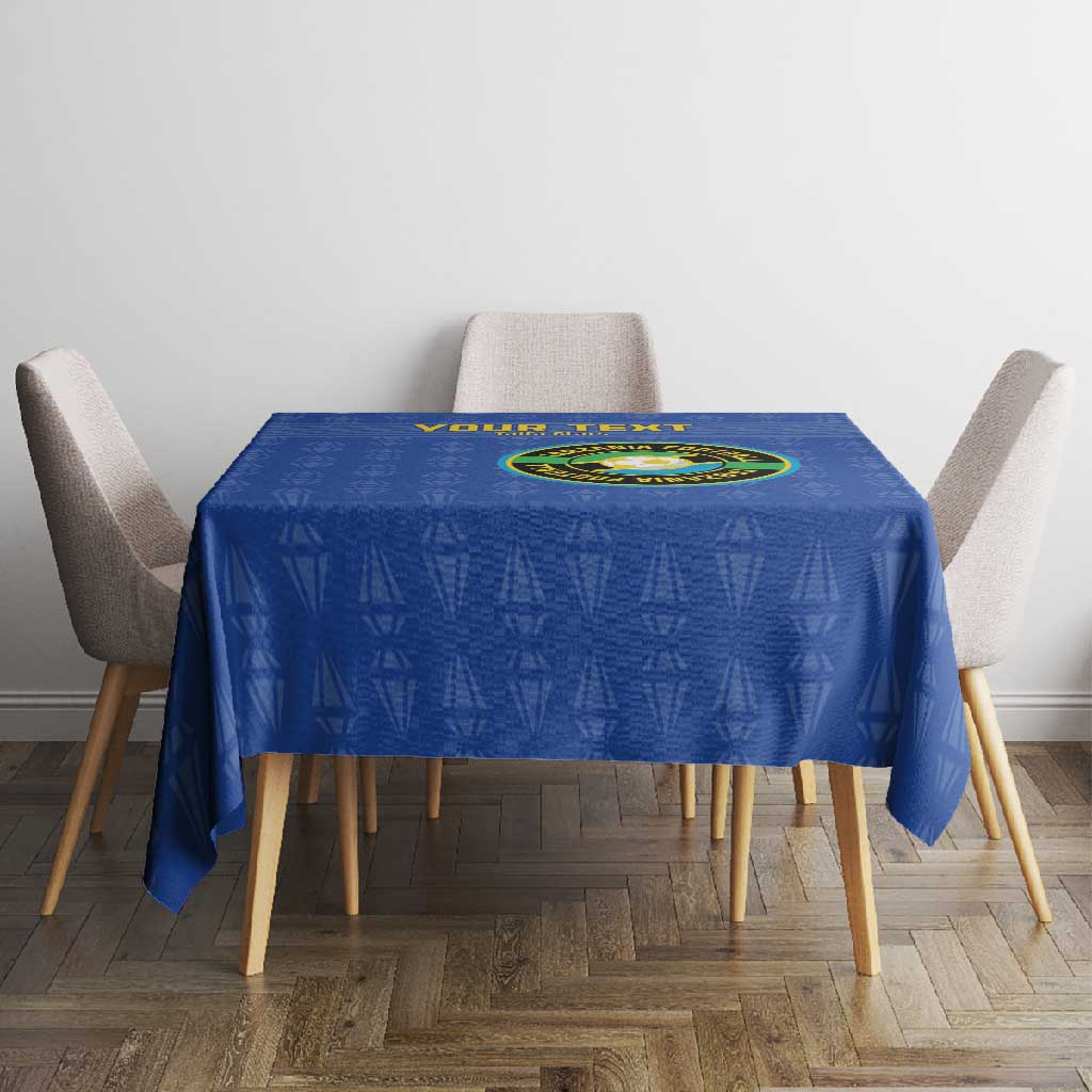 Custom Tanzania Football Tablecloth Taifa Stars Go Champions