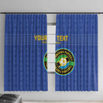 Custom Tanzania Football Window Curtain Taifa Stars Go Champions
