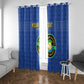 Custom Tanzania Football Window Curtain Taifa Stars Go Champions