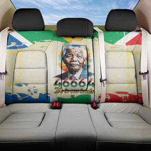 Nelson Mandela International Day 46664 Back Car Seat Cover Its In Our Hands - Batik Pattern - African Pride