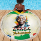 Nelson Mandela International Day 46664 Beach Blanket Its In Our Hands - Batik Pattern - African Pride