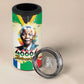 Nelson Mandela International Day 46664 4 in 1 Can Cooler Tumbler Its In Our Hands - Batik Pattern LT15