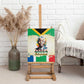 Nelson Mandela International Day 46664 Canvas Wall Art Its In Our Hands - Batik Pattern - African Pride