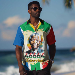 Nelson Mandela International Day 46664 Hawaiian Shirt Its In Our Hands - Batik Pattern - African Pride