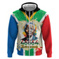 Nelson Mandela International Day 46664 Hoodie Its In Our Hands - Batik Pattern - African Pride