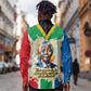 Nelson Mandela International Day 46664 Long Sleeve Button Shirt Its In Our Hands - Batik Pattern - African Pride