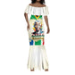 Nelson Mandela International Day 46664 Mermaid Dress Its In Our Hands - Batik Pattern - African Pride