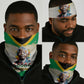 Nelson Mandela International Day 46664 Neck Gaiter Its In Our Hands - Batik Pattern LT15