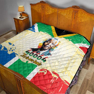 Nelson Mandela International Day 46664 Quilt Its In Our Hands - Batik Pattern - African Pride