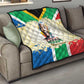 Nelson Mandela International Day 46664 Quilt Its In Our Hands - Batik Pattern - African Pride