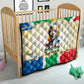 Nelson Mandela International Day 46664 Quilt Its In Our Hands - Batik Pattern - African Pride
