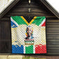 Nelson Mandela International Day 46664 Quilt Its In Our Hands - Batik Pattern - African Pride