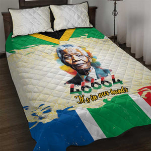 Nelson Mandela International Day 46664 Quilt Bed Set Its In Our Hands - Batik Pattern - African Pride
