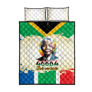 Nelson Mandela International Day 46664 Quilt Bed Set Its In Our Hands - Batik Pattern - African Pride
