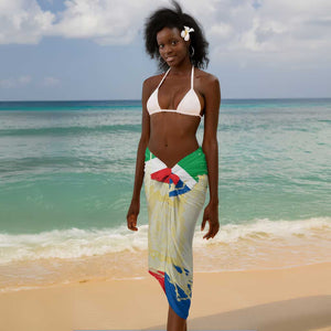 Nelson Mandela International Day 46664 Sarong Its In Our Hands - Batik Pattern - African Pride