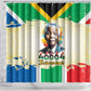 Nelson Mandela International Day 46664 Shower Curtain Its In Our Hands - Batik Pattern - African Pride