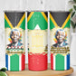 Nelson Mandela International Day 46664 Skinny Tumbler Its In Our Hands - Batik Pattern LT15