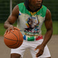 Nelson Mandela International Day 46664 Sleeveless Hoodie Its In Our Hands - Batik Pattern - African Pride