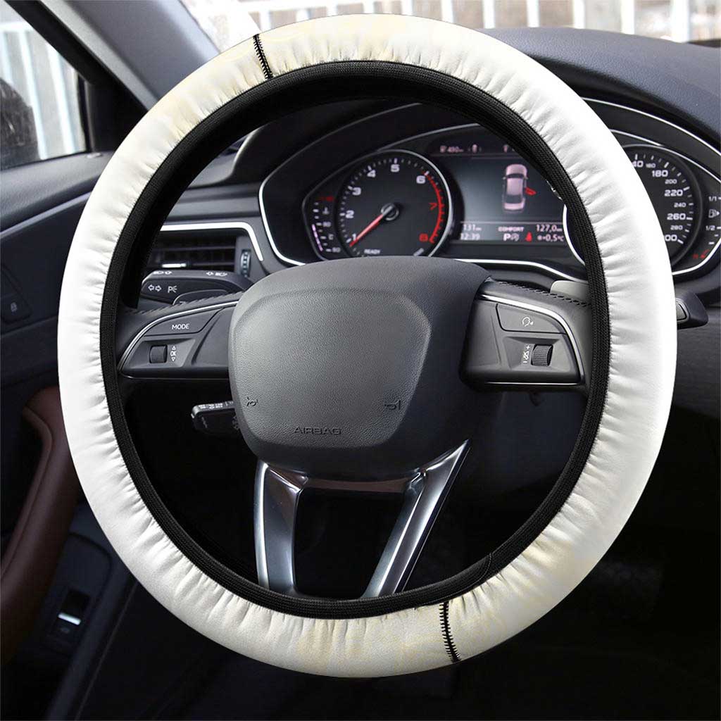 Nelson Mandela International Day 46664 Steering Wheel Cover Its In Our Hands - Batik Pattern - African Pride