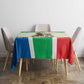 Nelson Mandela International Day 46664 Tablecloth Its In Our Hands - Batik Pattern - African Pride