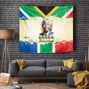 Nelson Mandela International Day 46664 Tapestry Its In Our Hands - Batik Pattern - African Pride
