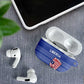Liberia Football AirPods Case Women Blue Jersey