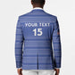 Custom Liberia Football Blazer Women Blue Jersey