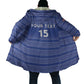 Custom Liberia Football Cloak Women Blue Jersey