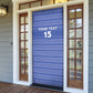 Custom Liberia Football Door Cover Women Blue Jersey