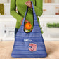 Liberia Football Grocery Bag African Tribal Pattern - Blue Jersey - African Pride