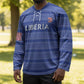 Custom Liberia Football Hockey Jersey Women Blue Jersey
