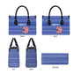 Liberia Football Leather Bag Women Blue Jersey