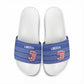 Liberia Football Slide Sandals Women Blue Jersey