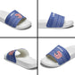 Liberia Football Slide Sandals Women Blue Jersey