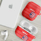 Liberia Football AirPods Case Women Red Jersey
