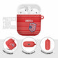Liberia Football AirPods Case Women Red Jersey