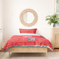 Liberia Football Bedding Set African Tribal Pattern - Red Jersey - African Pride