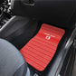 Liberia Football Car Mats African Tribal Pattern - Red Jersey - African Pride