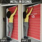 Custom Liberia Football Door Cover Women Red Jersey