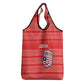 Liberia Football Grocery Bag African Tribal Pattern - Red Jersey - African Pride
