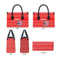 Liberia Football Leather Bag Women Red Jersey