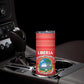 Custom Liberia Football Skinny Tumbler African Tribal Pattern - Red Jersey - African Pride