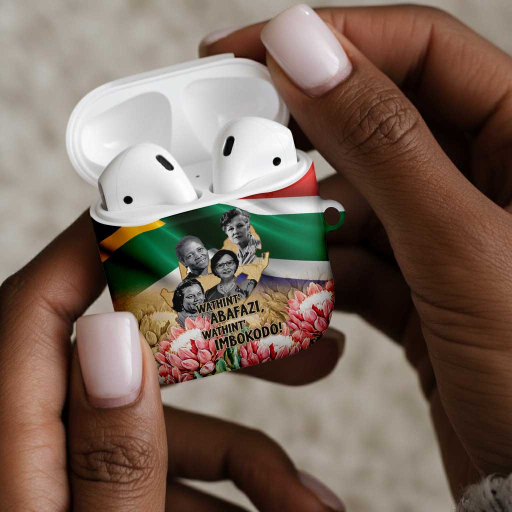 South African Women Mobilisation AirPods Case Wathint Abafazi Wathint Imbokodo