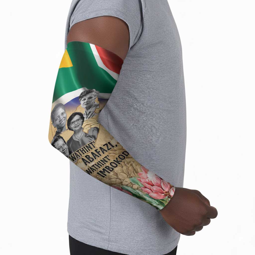 South African Women Mobilisation Arm Sleeves Wathint Abafazi Wathint Imbokodo