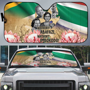 South African Women Mobilisation Auto Sun Shade Wathint Abafazi Wathint Imbokodo