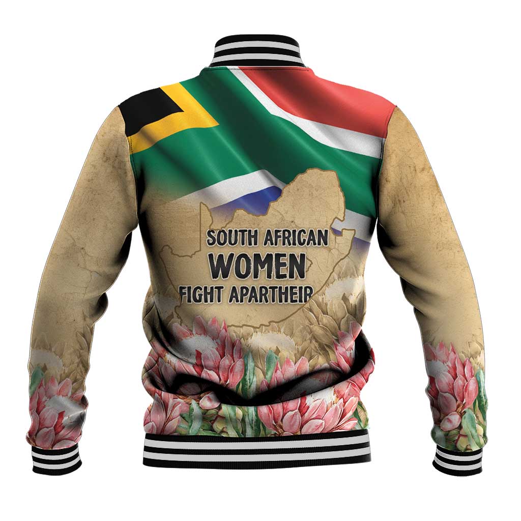 South African Women Fight Apartheir Baseball Jacket Wathint Abafazi Wathint Imbokodo - African Pride