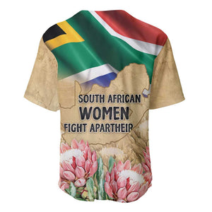 South African Women Fight Apartheir Baseball Jersey Wathint Abafazi Wathint Imbokodo - African Pride