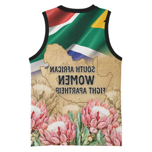 South African Women Fight Apartheir Basketball Jersey Wathint Abafazi Wathint Imbokodo - African Pride