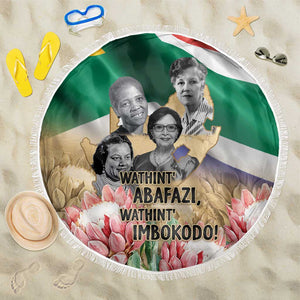 South African Women Fight Apartheir Beach Blanket Wathint Abafazi Wathint Imbokodo - African Pride